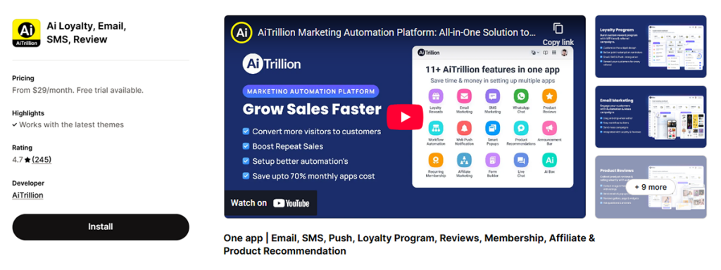 aitrillion-product-reviews-app