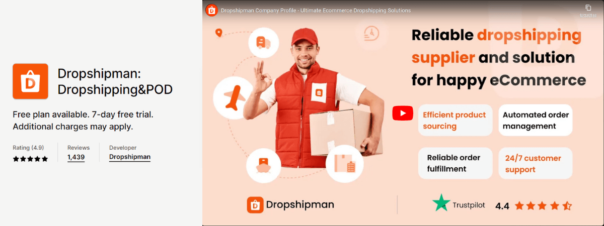 Dropshipman: Dropshipping&POD