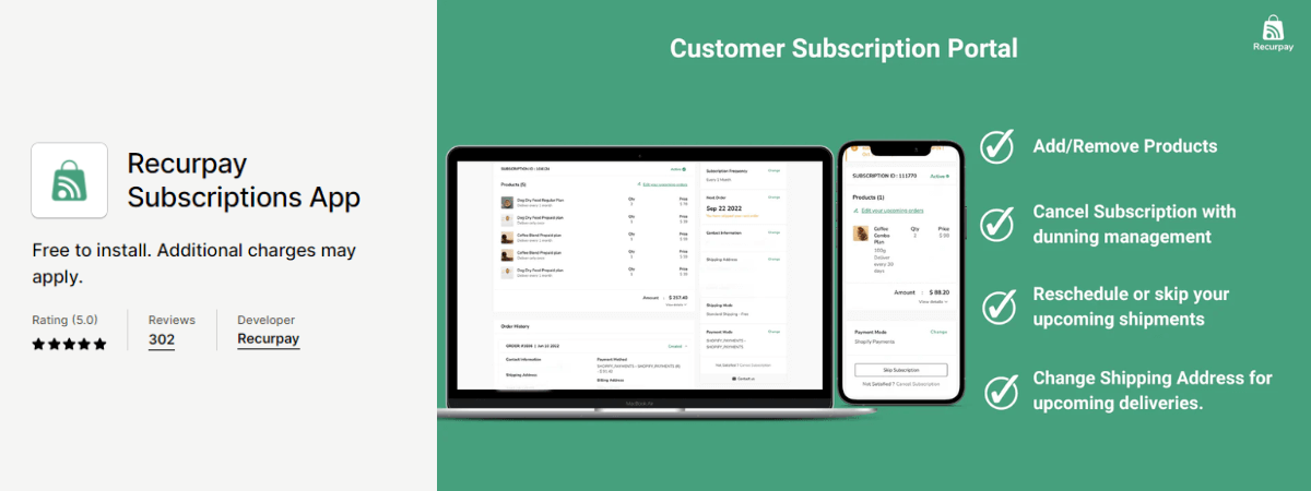 Recurpay Subscriptions App
