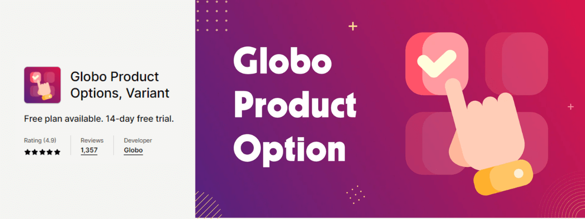 Globo Product Options, Variant