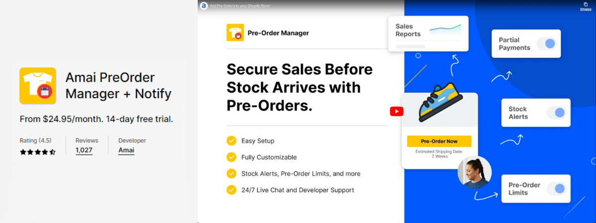 6. Amai PreOrder Manager + Notify