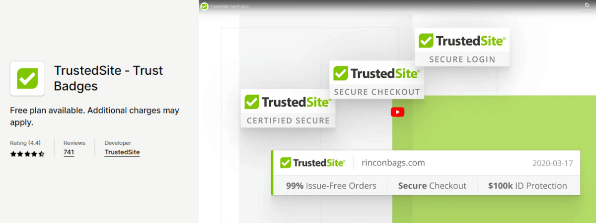 TrustedSite - Trust Badges