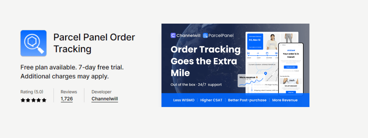 Parcel Panel Order Tracking 