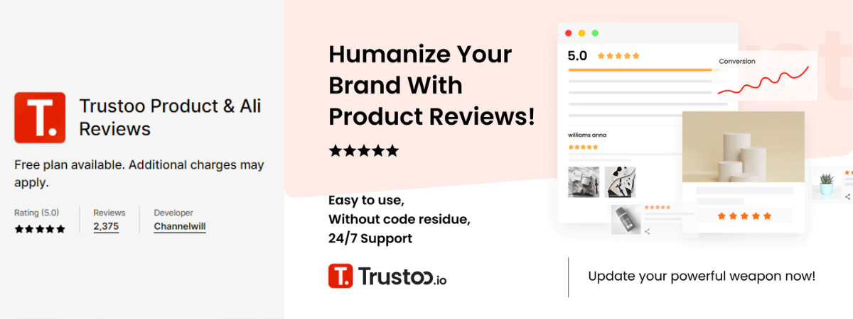 Trustoo Product and Ali Reviews