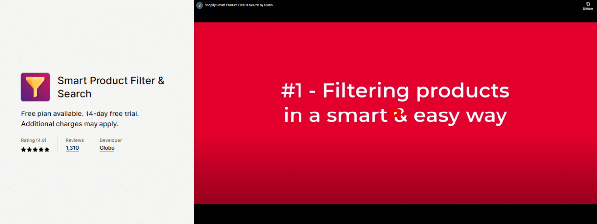 5. Smart Product Filter & Search 