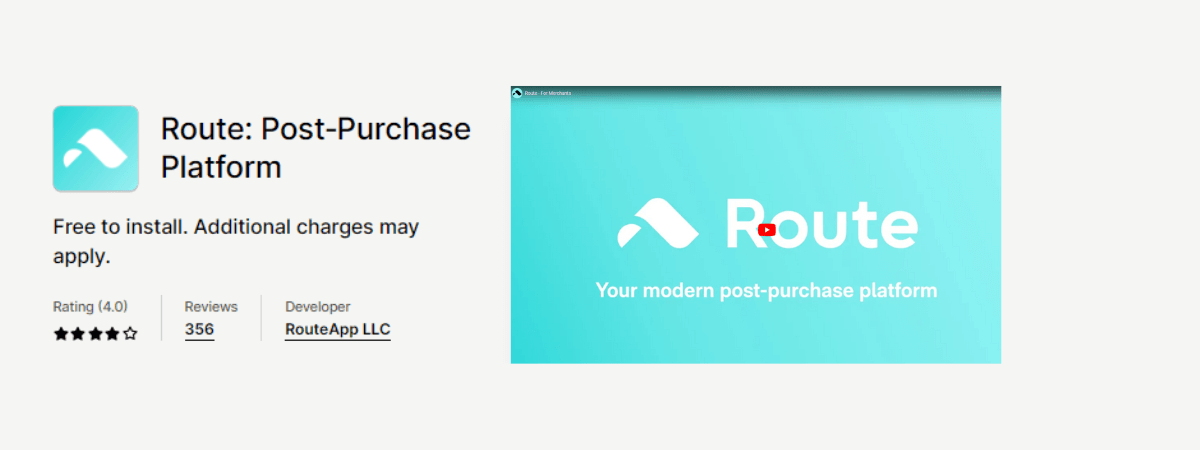 Route: PostPurchase Platform 