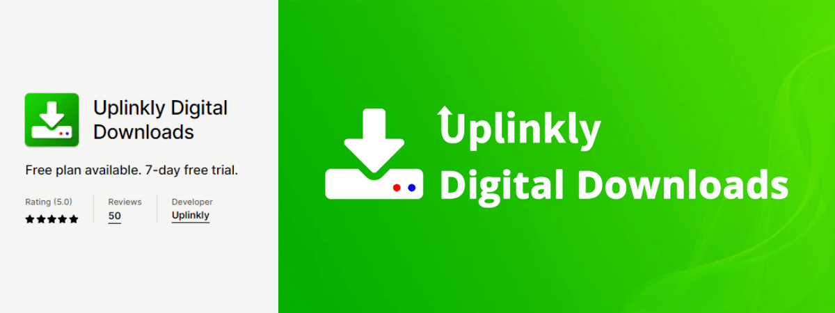 Best Shopify app-Uplinkly Digital Downloads 