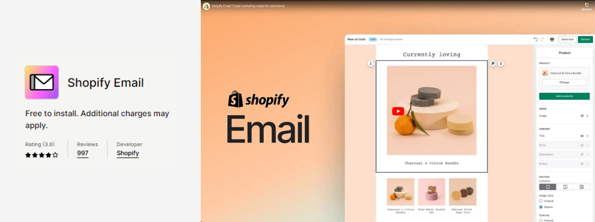 8. Shopify Email 