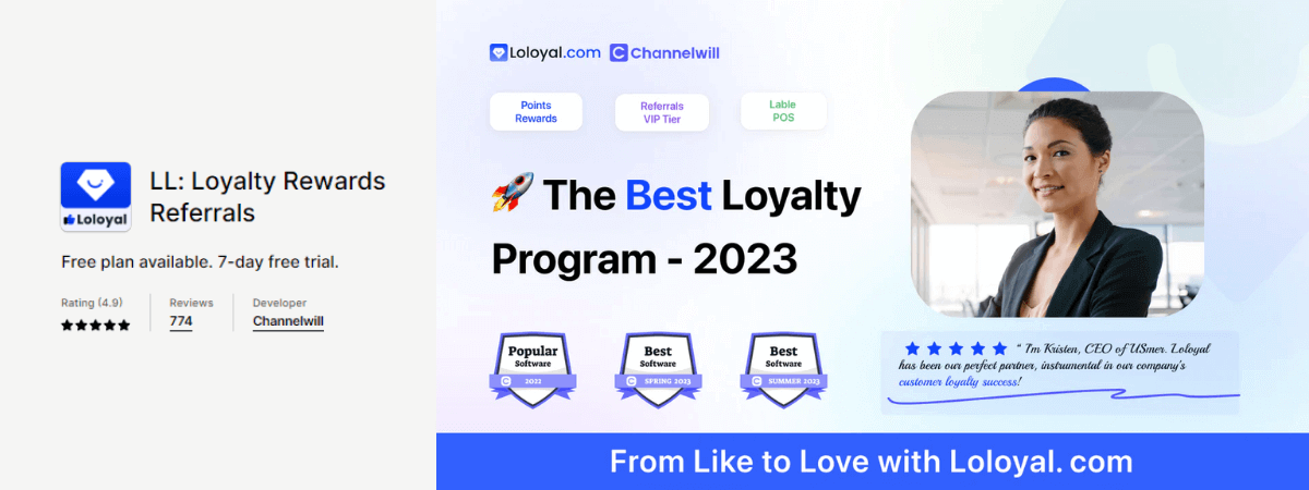 8. LL: Loyalty Rewards Referrals 