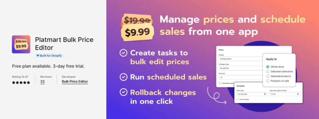 Platmart Bulk Price Editor
