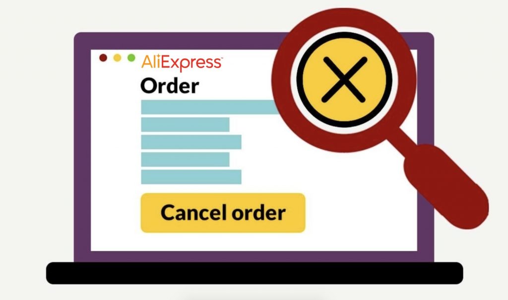 how to cancel aliexpress order