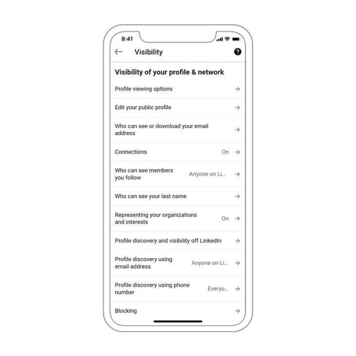 linkedin mobile profile