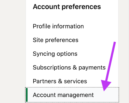 linkedin account management