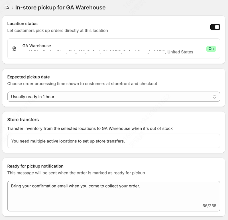 shopify-in-store-pickup-settings