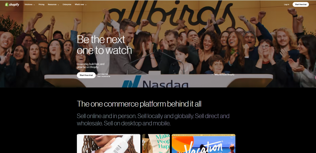 Shopify ecommerce
