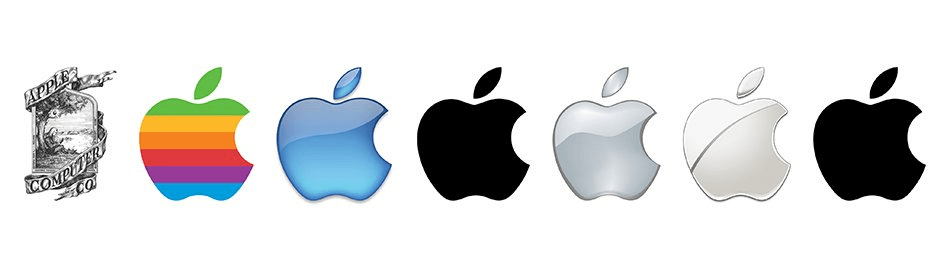 Apple logos