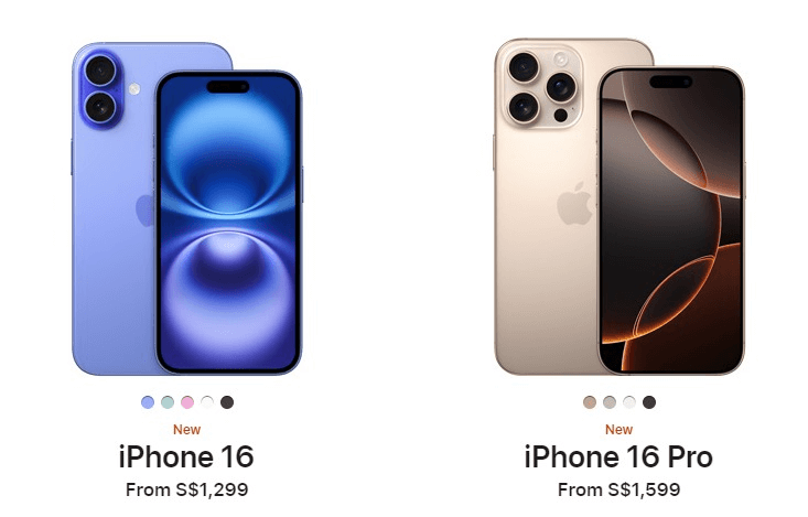 Apple 16 pricing
