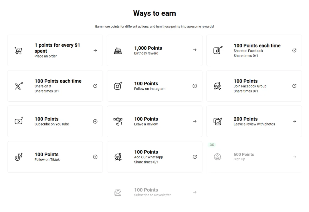 coofandy-different-ways-to-earn-points coofandy-different-ways-to-earn-points