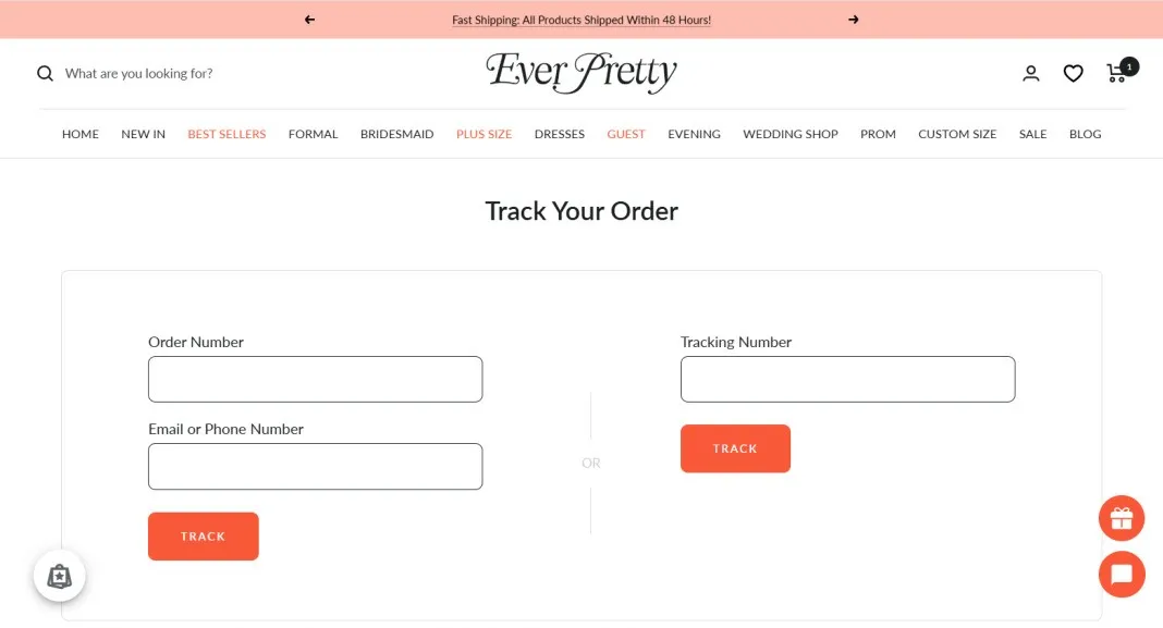 ever-pretty-branded-tracking-page