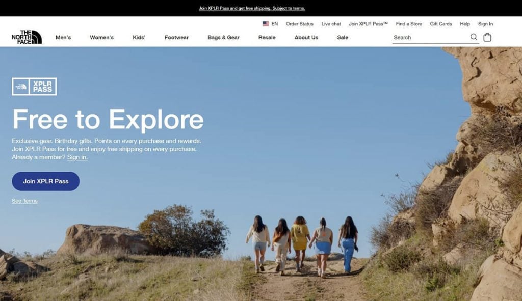 the-north-face-loyalty-program-xplr-pass